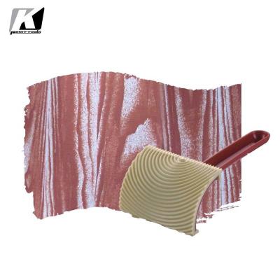 China Multiscene Flameproof Rubber Wood Grain Tool Paint Roller Anti Erosion for sale