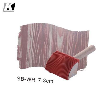 China 2.5 Inch Anticorrosive Wood Grain Painting Tool Brush Anti Erosion for sale