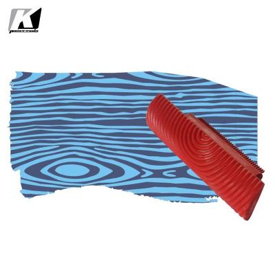 China 6Inch Wood Grain Rubber Painting Tool for sale