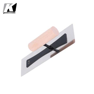 China 300x83x0.3mm Toolty Plastering Trowel , Ultraportable Plaster Finishing Tools for sale