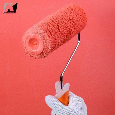 China Damask Pattern Fabric Paint Roller 12mm Nap Corrosion Resistant for sale