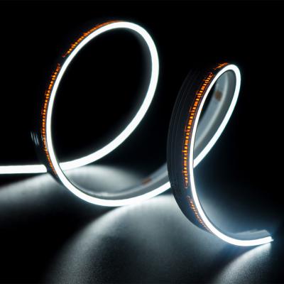 China 180 Degree LED COB Strips 10W 378 Chips Single Color Side Emitting Color for sale
