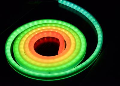 China Tiras conduzidas flexíveis de néon brancas mornas de Digitas, baixa tensão conduzida de lâmpada de néon à venda