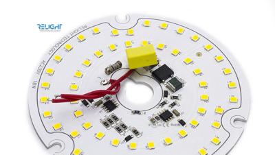 China Aluminum Round 54*72mm 40W FR4 100lm/w SMD Led Module for sale