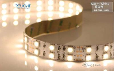China 5050 Double Row 3000K 12V Flexible LED Strip Lights With CE / RoHs Listed for sale