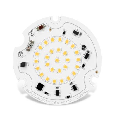 China AC LED module 120 / 230V input for round ceiling light with white aluminum PCB for sale