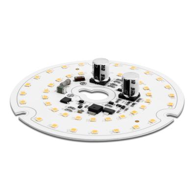 China SMD DC Round LED Module 2700K - 6500k 130lm/W CRI 95 for Downlight for sale