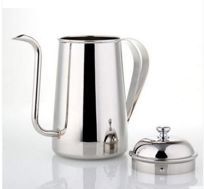 China Hand drip coffee/tea kettle stainless steel 0.7 L for sale