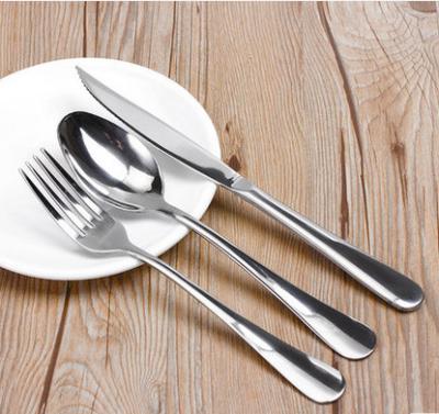 China stainless steel flatware set variety for dinner devices silverware for sale