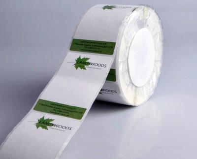 China Custom waterproof mat self-adheisve paper artpaper packaging label stickers roll printing for sale