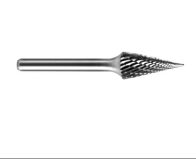 China High Strength SM Cone Carbide Burr HRC50 To 60 Cone Pointed End for sale