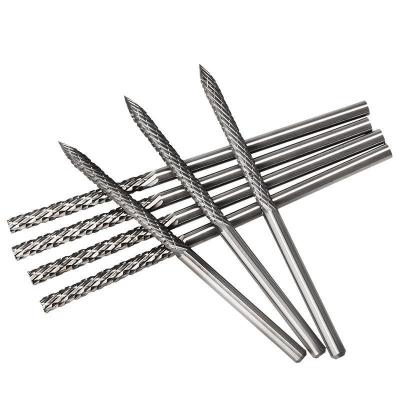 China Cemented Long Reach Carbide Burr Set High Hardness Burr Rotary File for sale