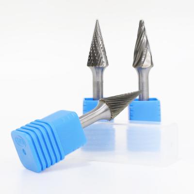 China Abrasive Tungsten Carbide Rotary Burr YG7 Grade Supplied carbide grinding burrs for sale