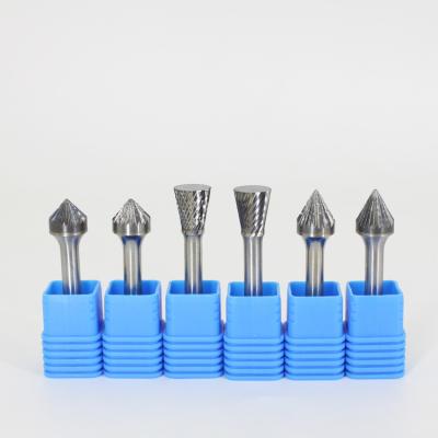 China Tungsten Carbide Burr Bits For OEM Support Tooth Shape Single/ Double/ Aluma/ Diamond Cut for sale