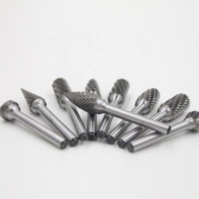 China Solid Rotary Burrs For Wood Carbide Wood Carving Bits Long Service Life for sale