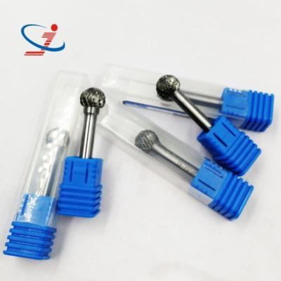 China Reliable Ball Burr Tool Ball Radius End Grinding Bits For Die Grinder SD Type for sale