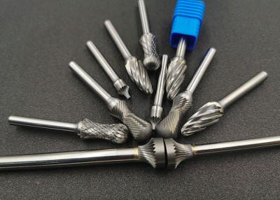 China Long Shank Carbide Rotary Burr 12mm Rotary File For Metal Workpieces Grinding Tool for sale