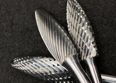 China 6.35mm Shank Carbide Rotary Tool Bits/Safe Carbide Die Grinder Bit Set for sale