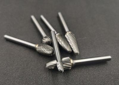 China 45mm Shank Cemented Carbide Rotary Burr For Iron for sale