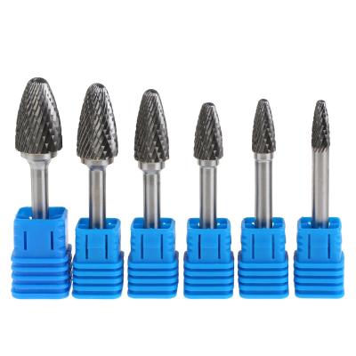 China Carbide Burr Double Cut Cutting Tools Alloy Rotary File High Quality  Super Cutting Speed Carbide Rotary Burr for sale