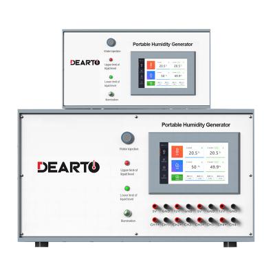 China Portable precision humidity generator hygrometer calibrator humidity chamber for sale