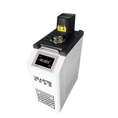 China Touch screen PID control portable cryostat -40C to 180C temperature calibration oil bath for sale