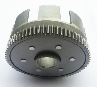 China Professional Motorcycle Clutch Parts / Scooter Clutch Housing Set For CBT125 for sale