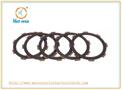 China YH CG125 CG150 CG200 Clutch Disc Parts / Two Wheel Motorcycle Clutch friction Plate / Clutch Plate Replacement for sale