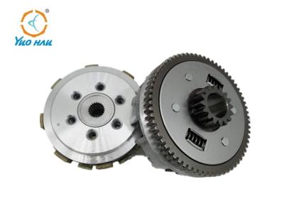 China 67 Teeth 6 Holes 6 Plates Honda TITAN150-6 Motorcycle Clutch ASSY / Motorcycle Clutch Replacement ADC12 Silver for sale