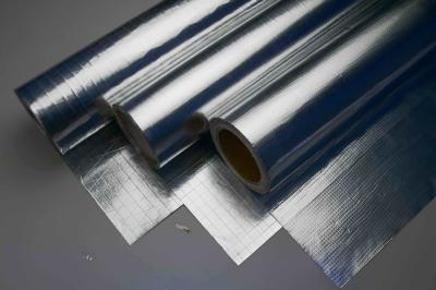 China MPET 3 Way Scrim Foil Insulation Eco Grade D/S For House Roof And Wall Insulation for sale