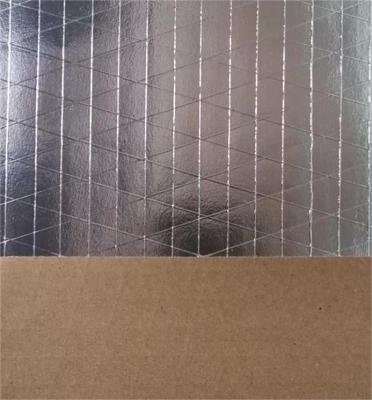 Chine papier d'emballage de canevas d'aluminium de 7um faisant face au canevas de 3 manières et au papier d'emballage de 80gsm à vendre