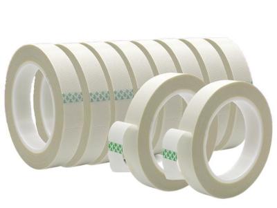 中国 Width 10-500mm 0.18mm Thickness Roll Packaging heat resistant glass cloth tape H grade 販売のため