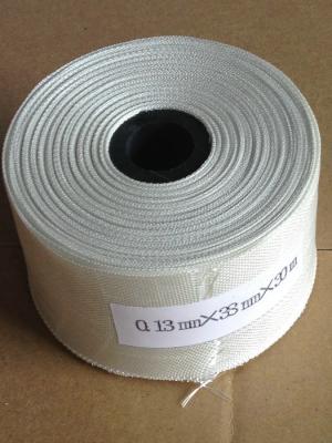 China Witte geweven isolatieband van glazen stof 38 mm breedte Te koop