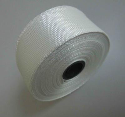China Faixa de isolamento de tecido de vidro não alcalino de tipo parafina Largura 25 mm à venda
