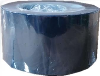 China Heat Resistant PET Blue Transparent Insulation Cloth Tape 0.09mm for sale