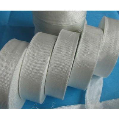 China 0.18mm White Paraffin Glass Cloth Tape 75mm for sale