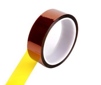 China Die Cut High Temperature Polyimide Tape H Grade Single Side Coated No Releasing for sale