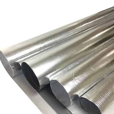China Heat Insulation Aluminium Foil Faced Kraft Paper 1.2m for sale