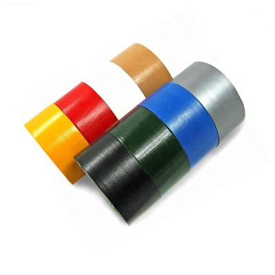 China 150um-280um Colored Cloth Duct Tape Heavy Duty Sealing Packing Tape for sale