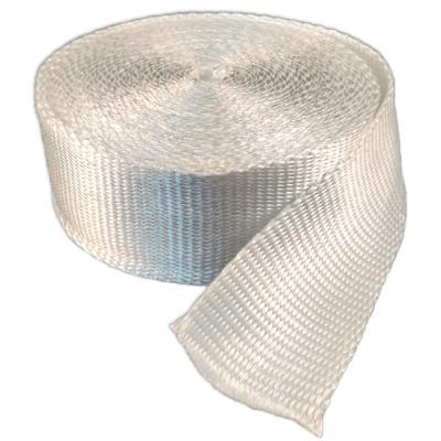 China 1.5-3.0mm Heat Resistant Insulation Tape 25mm-100mm 30m Fiberglass Cloth Tape for sale