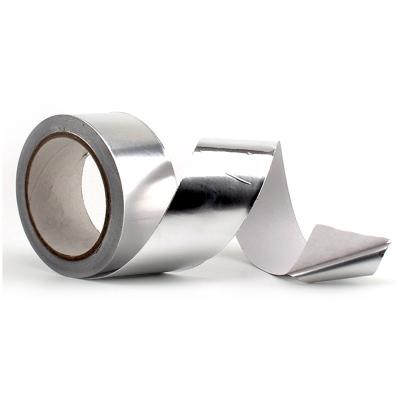 China Fire Proof Aluminium Foil Self Adhesive Tape Anti Rush Anti Corrosion Sealing Edge for sale