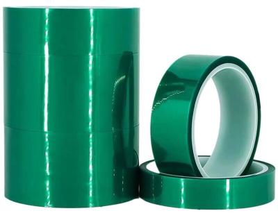 China Colorful PET Heat Resistant Double Sided Tape B Grade for sale