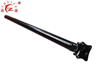 China Seamless Steel Tricycle Spare Parts Black Coated Propeller Shaft 3KGS Weight for sale