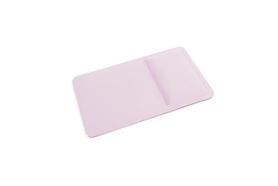 China Ergonomic cooling gel soft mouse pad with cooling-gel infused memory foam palm rest for gaming mouse for sale