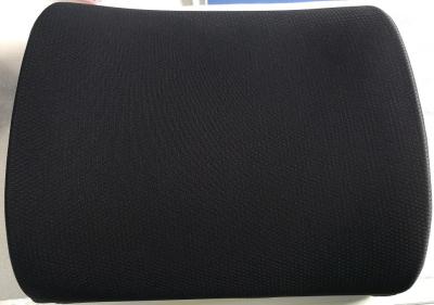 China cooling football mesh Lumbar backrest with cooling gel-infused foam black color for the gaming chair for sale