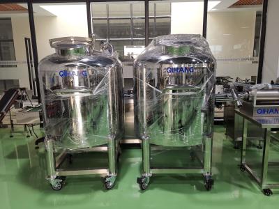 China Dustproof Pressurized Sealable Sterile 600L Liquid Storage Tank for sale