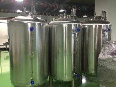 China 500L Floating Roof Cream Storage Tank For Milk Processing for sale