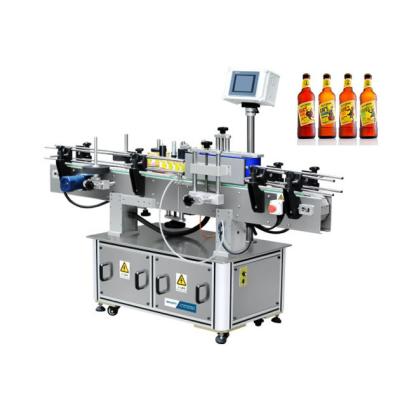 China 20mm Bottle Double Sided Labeling Machine For Laundry Detergent for sale