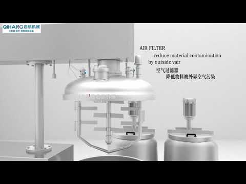 QHE-Lower Homogeneous Hydraulic Lifting vacuum emulsifying mixer