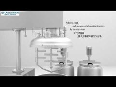 QHE-Lower Homogeneous Hydraulic Lifting vacuum emulsifying mixer
